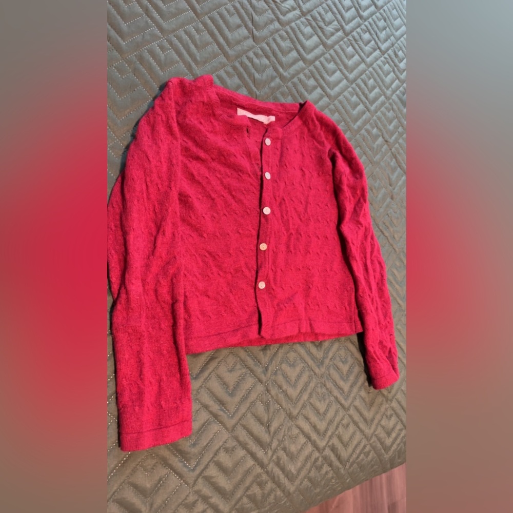 Je Suis En CP! Girls Cashmere Cardigan
